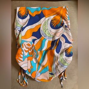 SHEIN Colorful Print Ruched Skirt Size S
3 for $15 with 💕